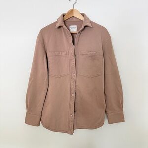 Abercrombie & Fitch Taupe Utility Shacket